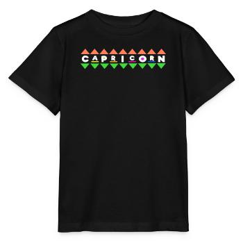 Constellation Horoscope Superstition Ciel Capricorne - T-shirt bio MINI CREATOR Stanley/Stella Enfant - noir - Devant - Mikhail (115cm)