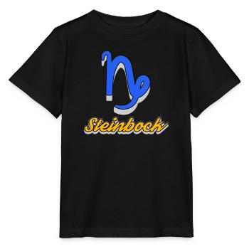 Superstition Ésotérique Capricorne Horoscope Constellation - T-shirt bio MINI CREATOR Stanley/Stella Enfant - noir - Devant - Mikhail (115cm)