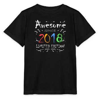 2018 - Fantastique depuis 2018 - Millésime 2018 - T-shirt bio MINI CREATOR Stanley/Stella Enfant - noir - Devant - Mikhail (115cm)