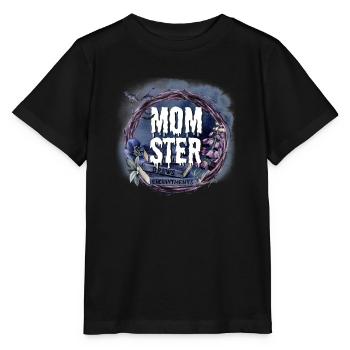 Halloween Hexe - Stanley/Stella Kinder T-Shirt MINI CREATOR  - Schwarz - Vorne - Mikhail (115cm)