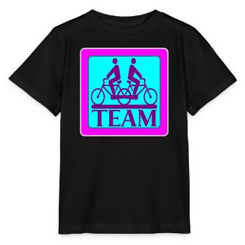 TEAM PROBLEMS - BIKE - Stanley/Stella MINI CREATOR Kids’ T-Shirt - black - Front - Mikhail (115cm)