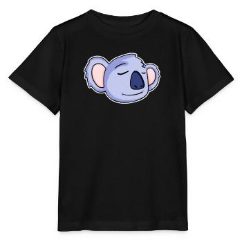 Koala Head Koalas - Stanley/Stella MINI CREATOR Kids’ T-Shirt - black - Front - Mikhail (115cm)