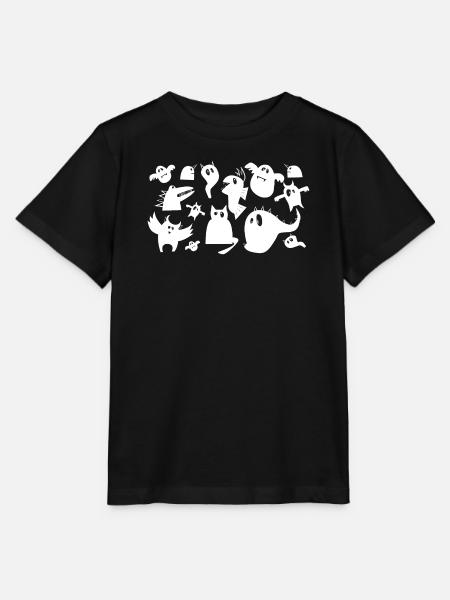 Süße Gruselmonster - Halloween - Stanley/Stella Kinder T-Shirt MINI CREATOR  - Schwarz