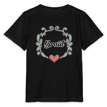 Braut Junggesellinnenabschied - Stanley/Stella Kinder T-Shirt MINI CREATOR  - Schwarz - Vorne - Mikhail (115cm)