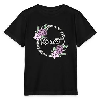 Braut Junggesellinnenabschied - Stanley/Stella Kinder T-Shirt MINI CREATOR  - Schwarz - Vorne - Mikhail (115cm)