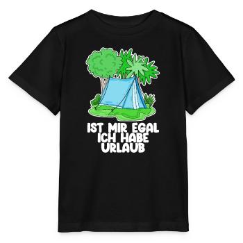 Urlaub - Stanley/Stella Kinder T-Shirt MINI CREATOR  - Schwarz - Vorne - Mikhail (115cm)