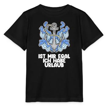 Urlaub - Stanley/Stella Kinder T-Shirt MINI CREATOR  - Schwarz - Vorne - Mikhail (115cm)