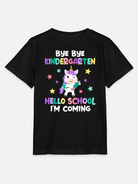 Schule 1. Klasse Einschulung - Stanley/Stella Kinder T-Shirt MINI CREATOR - Schwarz