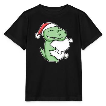 Crocodile Noël Sommeil Sommeil Sommeil Sommeil - T-shirt bio MINI CREATOR Stanley/Stella Enfant - noir - Devant - Mikhail (115cm)