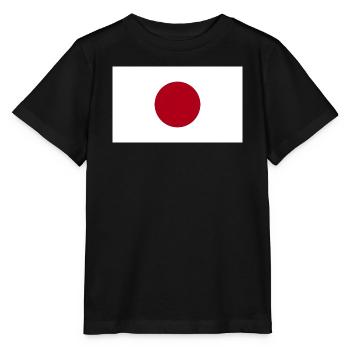 Drapeau national du Japon - T-shirt bio MINI CREATOR Stanley/Stella Enfant - noir - Devant - Mikhail (115cm)
