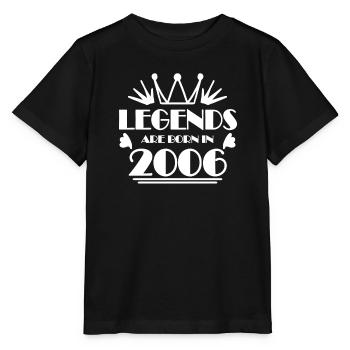 2006 - Jahrgang 2006 - Stanley/Stella Kinder T-Shirt MINI CREATOR  - Schwarz - Vorne - Mikhail (115cm)