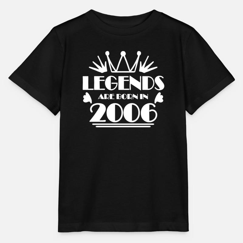 2006 - Né en 2006 - T-shirt bio MINI CREATOR Stanley/Stella Enfant - noir