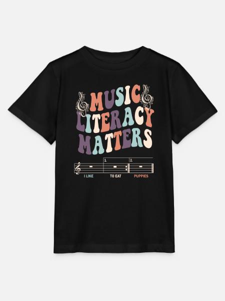 Music Literacy Matters - Stanley/Stella Kinder T-Shirt MINI CREATOR - Schwarz