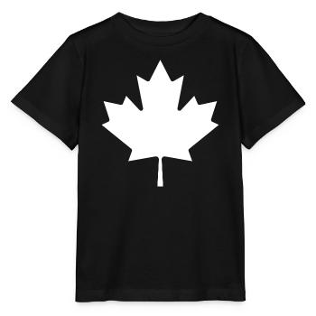 Show off your colors – Canada (dark) - Stanley/Stella MINI CREATOR Kids’ T-Shirt - black - Front - Mikhail (115cm)