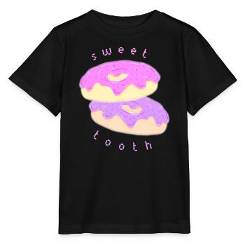 Dent sucrée - T-shirt bio MINI CREATOR Stanley/Stella Enfant - noir - Devant - Mikhail (115cm)
