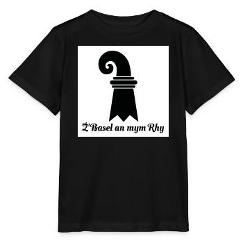 Basel am Rhein - Stanley/Stella Kinder T-Shirt MINI CREATOR  - Schwarz - Vorne - Mikhail (115cm)