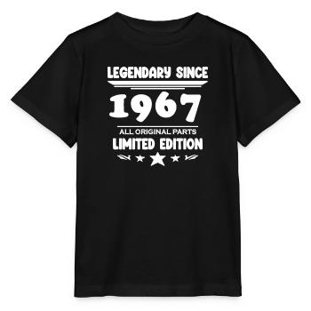 Baujahr 1967 - Stanley/Stella Kinder T-Shirt MINI CREATOR  - Schwarz - Vorne - Mikhail (115cm)