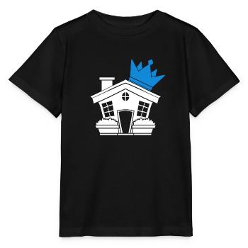 Toit de la maison - T-shirt bio MINI CREATOR Stanley/Stella Enfant - noir - Devant - Mikhail (115cm)