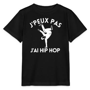 danser, hip hop, danse de rue - T-shirt bio MINI CREATOR Stanley/Stella Enfant - noir - Devant - Mikhail (115cm)