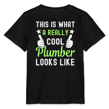 Klempner - Stanley/Stella Kinder T-Shirt MINI CREATOR  - Schwarz - Vorne - Mikhail (115cm)