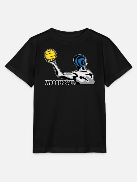 Wasserball - Stanley/Stella Kinder T-Shirt MINI CREATOR - Schwarz