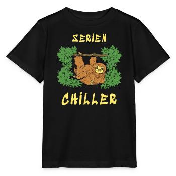 Serien Chiller - Stanley/Stella Kinder T-Shirt MINI CREATOR  - Schwarz - Vorne - Mikhail (115cm)