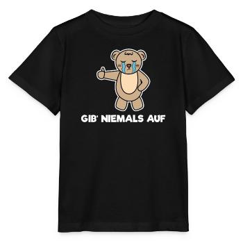Anime Manga Statement Zeichentrick Asiatisch - Stanley/Stella Kinder T-Shirt MINI CREATOR  - Schwarz - Vorne - Mikhail (115cm)