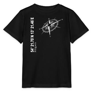 Rügen - Stanley/Stella Kinder T-Shirt MINI CREATOR  - Schwarz - Vorne - Mikhail (115cm)