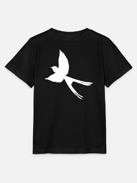 Freie Schwalbe im Flug – Maritim & Natur - Stanley/Stella Kinder T-Shirt MINI CREATOR  - Schwarz