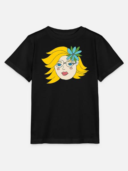 summer girl - Stanley/Stella Kinder T-Shirt MINI CREATOR - Schwarz