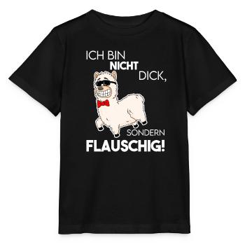Flauschig Spruch Lustig - Stanley/Stella Kinder T-Shirt MINI CREATOR  - Schwarz - Vorne - Mikhail (115cm)