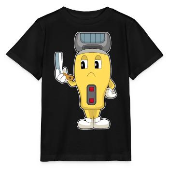 Rasoir Coiffeur Rasoir - T-shirt bio MINI CREATOR Stanley/Stella Enfant - noir - Devant - Mikhail (115cm)