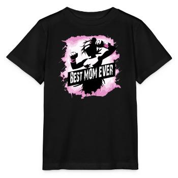 Mother, Mother's Day, Best Mom Ever - Stanley/Stella MINI CREATOR Kids’ T-Shirt - black - Front - Mikhail (115cm)