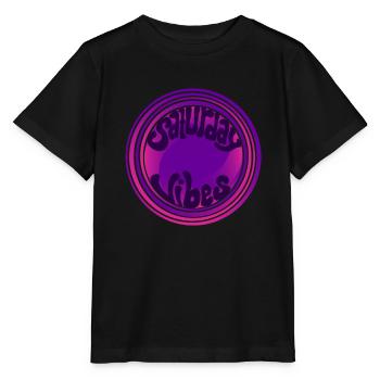 Saturday Vibes - Weekend - Party - Stanley/Stella MINI CREATOR Kids’ T-Shirt - black - Front - Mikhail (115cm)