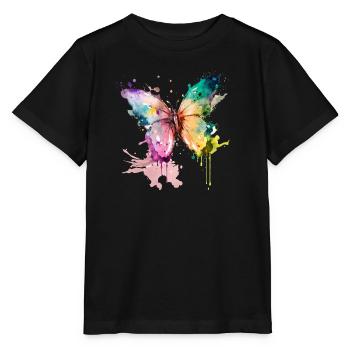 flatterne Träume - Stanley/Stella Kinder T-Shirt MINI CREATOR  - Schwarz - Vorne - Mikhail (115cm)