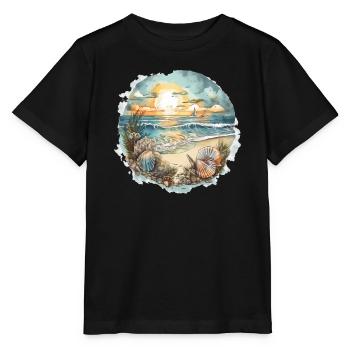 Strandtraum - Stanley/Stella Kinder T-Shirt MINI CREATOR  - Schwarz - Vorne - Mikhail (115cm)