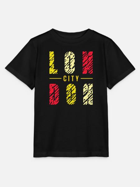 London - Stanley/Stella Kinder T-Shirt MINI CREATOR  - Schwarz