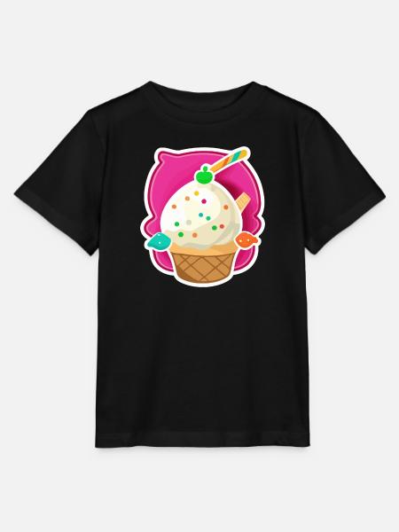 Eis, Eiscreme - Stanley/Stella Kinder T-Shirt MINI CREATOR - Schwarz