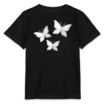 butterfly; Butterfly - Stanley/Stella MINI CREATOR Kids’ T-Shirt - black - Front - Mikhail (115cm)