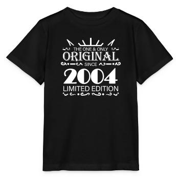 2004 - Byggeår 2004 - Byggeår 2004 - Stanley/Stella T-shirt MINI CREATOR til børn - sort - Foran - Mikhail (115cm)