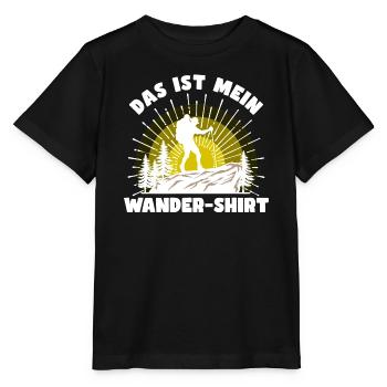 Wandern Statement Bergsteigen Klettern Statement - Stanley/Stella Kinder T-Shirt MINI CREATOR  - Schwarz - Vorne - Mikhail (115cm)