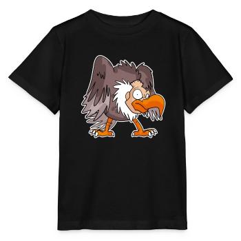 Geier - Stanley/Stella Kinder T-Shirt MINI CREATOR  - Schwarz - Vorne - Mikhail (115cm)
