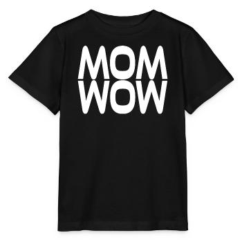 Maman est wow - T-shirt bio MINI CREATOR Stanley/Stella Enfant - noir - Devant - Mikhail (115cm)
