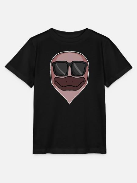 cooles Schnabeltier mit Sonnenbrille - Stanley/Stella Kinder T-Shirt MINI CREATOR - Schwarz