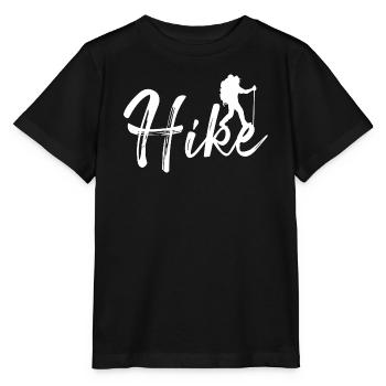 Randonnée Randonnée Randonnée Randonnée Déclaration Montagnes - T-shirt bio MINI CREATOR Stanley/Stella Enfant - noir - Devant - Mikhail (115cm)