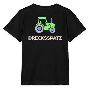 Nutzfahrzeug Spruch Traktor Landleben Landwirt - Stanley/Stella Kinder T-Shirt MINI CREATOR  - Schwarz - Vorne - Mikhail (115cm)