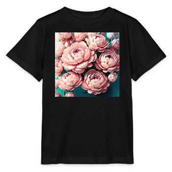 Fleur - T-shirt bio MINI CREATOR Stanley/Stella Enfant - noir - Devant - Mikhail (115cm)