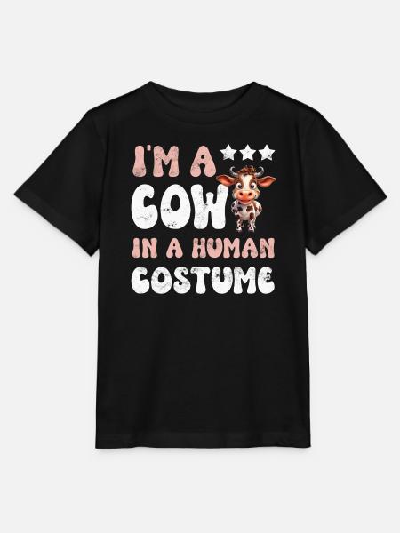 Kuh Kühe - Stanley/Stella Kinder T-Shirt MINI CREATOR - Schwarz
