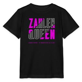 Zahlen Queen - Stanley/Stella Kinder T-Shirt MINI CREATOR  - Schwarz - Vorne - Mikhail (115cm)