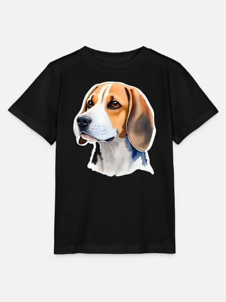 Beagle - Stanley/Stella Kinder T-Shirt MINI CREATOR  - Schwarz